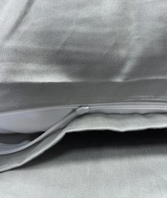 Obliečky bavlnený satén exclusive Modern sivé 200x140cm+90x70cm TiaHome
