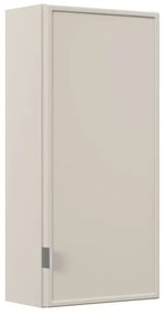 Horná závesná kúpeľňová skrinka Bella Cashmere 83-35-1D kašmírová