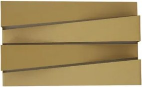 Searchlight 86410GO - LED nástenné svietidlo SECTION LED/18W/230V zlaté