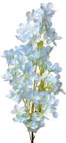 Dekorácia umelá kvetina s modrými kvetmi - 15*8*100 cm