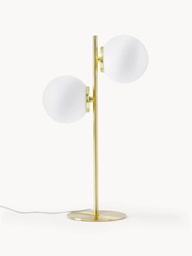 Stojacia lampa z opálového skla Atlanta