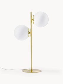 Stojacia lampa z opálového skla Moon