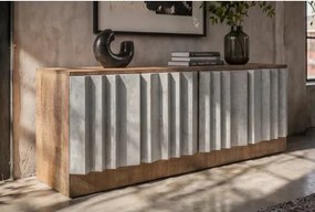 TV-komoda 44477 Zalvero 150cm Drevo Mango  - Komfort-nábytok
