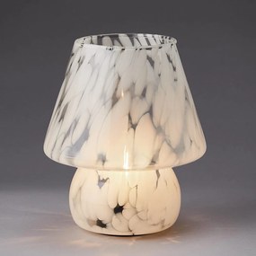 MISS MARBLE LED Lampa 21 cm - biela