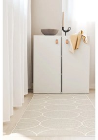 Krémový vnútorný a vonkajší behúň 70x200 cm Boo Linen – Pappelina