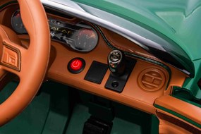 Bentley Bacalar auto na batérie pre deti, zelené + diaľkové ovládanie