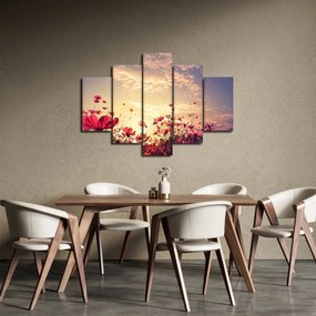 Obraz - Lúka s kvetmi (150x105 cm)