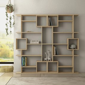 Moderní knihovna Houseland Soto dub přírodní