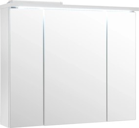 XXXLutz ZRKADLOVÁ SKRINKA, biela, 80/69/20 cm Xora - Kúpeľňové skrinky - 001279008607