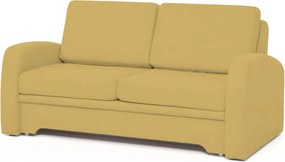 Pohovka s rozkladom Impuls, žltá látka