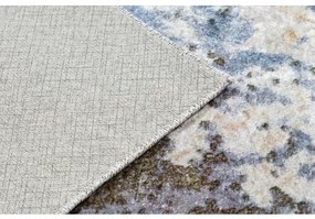 MIRO 51774.802 umývací koberec Abstracțiune protišmykový - modrý / béžová Veľkosť: 160x220 cm