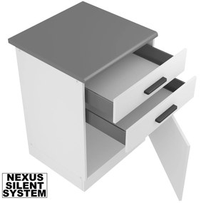 Kuchynská  linka Belini Premium Full Version 240 cm eben kráľovský bez pracovnej dosky LINDA