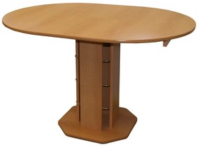 Bradop Jedálenský stôl rozkladací guľatý Tadeáš 90x90x76 cm