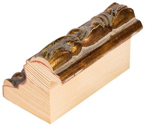 DANTIK rám na obraz 29,7x42 | HONEST malá vysoká bronz (Plexi Čiré)