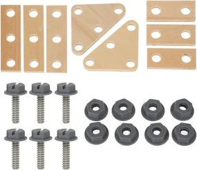 KRUZZEL Detská drevená dielňa 3v1 - Kruzzel
