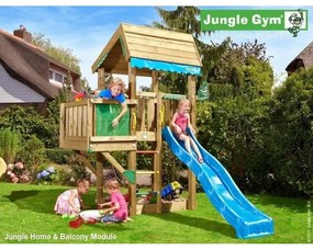 Ihrisko Jungle Home so šmykľavkou a modulom Balcony