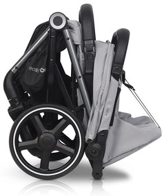 Súrodenecký kočík EasyGo Echo Cloudy Gray