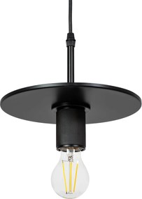 Toolight Toolight, závesné svietidlo 1xE27 APP1180-1CP, čierna, OSW-40017
