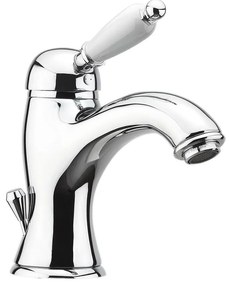 Stojančeková umývadlová batéria v striebornej farbe Kirké White – Sapho