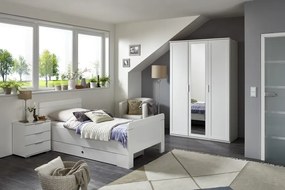 Posteľ Nadja 100x200 cm, biela