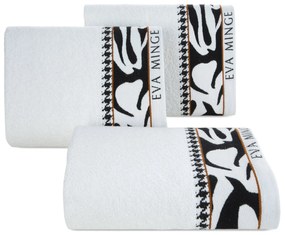 BAVLNENÝ UTERÁK EVA MINGE6 50X90 CM BIELA