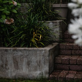 Moderné vonkajšie zemné bodové svetlo čierne nastaviteľné IP65 - Delux