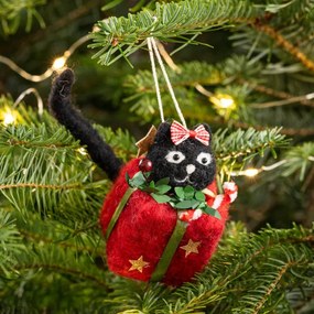 Závesná vianočná dekorácia PETTIES mačiatko 705786