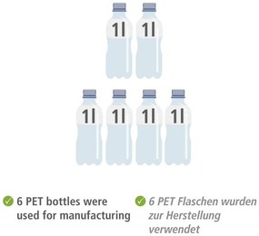 Čierny/prírodný bambusový kúpeľňový regál 44x93,5 cm Ecori - Wenko