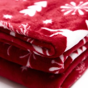 Deka RODA červená, so sobmi 866109