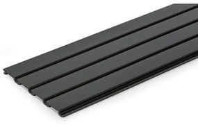 Závesný panel STORIA, 300 x 17 x 2440 mm, čierna