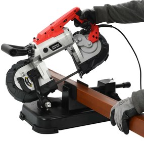 Pásová píla so základňou a prenosným kufríkom oceľová