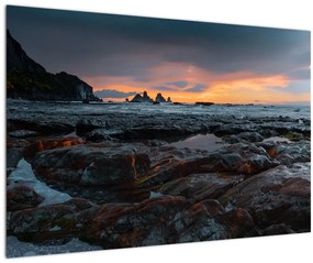 Obraz - krajina na Novom Zélande (90x60 cm)