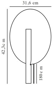 DFTP by Nordlux - Nástenné svietidlo FURIKO 1xG9/25W/230V mosadz