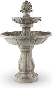 Blumfeldt Vogelsbrunn solárny fontánový set 60x90 cm 3W batéria betónový vzhľad