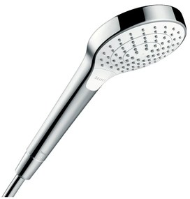 Hansgrohe Croma Select S, ručná sprcha, 3jet, EcoSmart 9 l/min, biela-chrómová, HAN-26803400