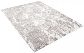 Dizajnový koberec s abstraktným vzorom v krémovej farbe Šírka: 80 cm | Dĺžka: 150 cm
