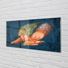 Obraz na skle Art okrídlený anjel 140x70 cm