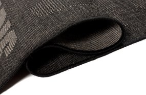 TA Koberec 20224 Čierna / strieborná