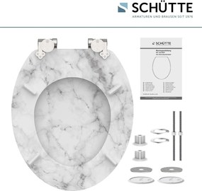 Eisl Sanitär WC sedadlo MDF Soft Close Marmor Stone 80194