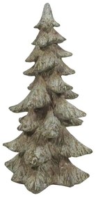 Hnedá dekorácia vianočný stromček Christmas Tree - 19*18*36 cm