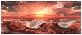 Obraz - Mars (120x50 cm)
