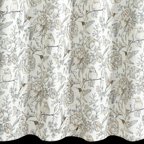 ZATEMŇOVACÍ ZÁVES NA KRÚŽKOCH LUCINA2 140X250 CM VZOROVANÁ