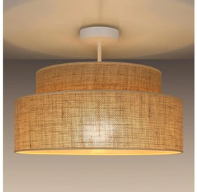Belis Prisadený luster BOHO 1xE27/60W/230V pr. 40 cm béžová BE0932
