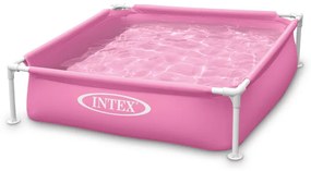 INTEX Detský bazén Mini Frame 122 x 122 x 30 cm, ružový