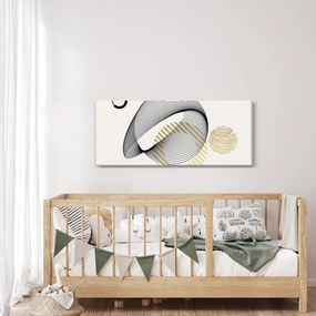 Obraz - Geometrické tvary N⁰3 (120x50 cm)
