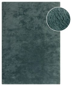 Syntetická kožušina v petrolejovej farbe 200x290 cm Faroe Wool Look Fur – Flair Rugs