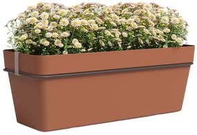 Závesný samozavlažovací kvetináč z recyklovaného plastu 50 cm Capri – Artevasi