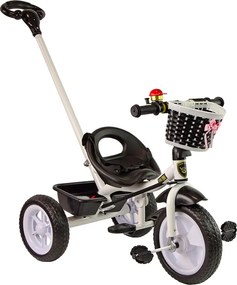 LEAN Trike Trojkolka PRO100 čierna s košíkom kolesá EVA