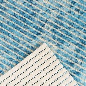 Kúpeľňová penová rohož / predložka PRO-078 Modrá batika - metráž šírka 65 cm