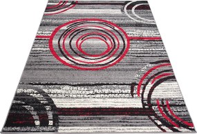 TA Koberec D325A GRAY CHEAP PP CRM Sivý Obdĺžnikový Rozmer: 140x200 cm